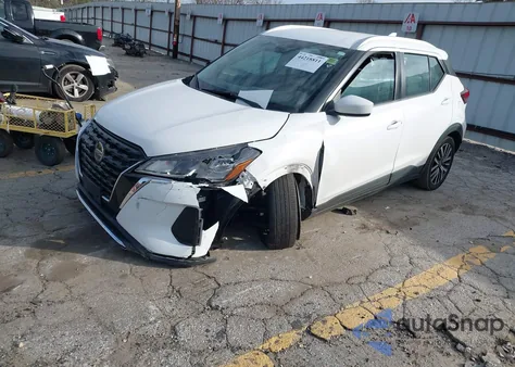 2021 Nissan Kicks Sv Xtronic Cvt из США, поврежденный, VIN 3N1CP5CV8ML532055